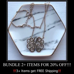 16” Gold Plated Necklace “K”